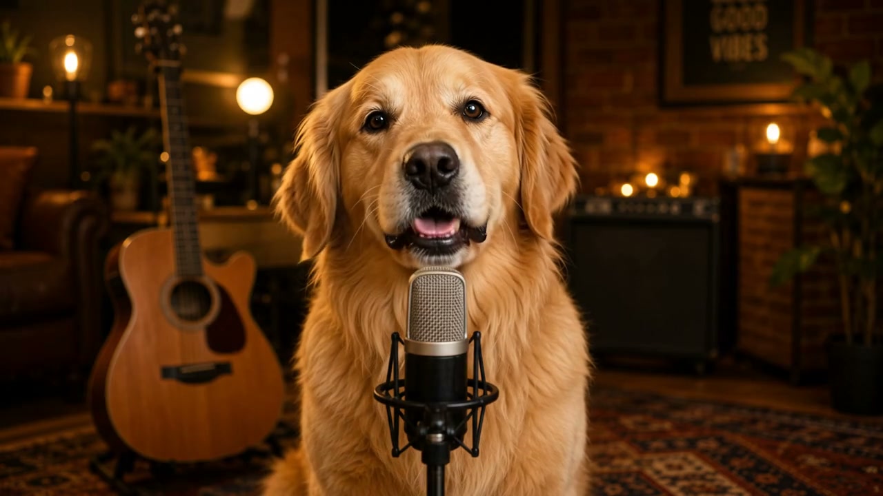 Podcast Golden Retriever sample video